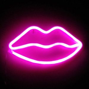 LUMINÁRIA NEON LED - BOCA - 40x21