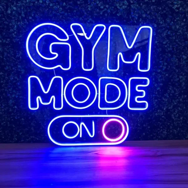 LUMINÁRIA PAINEL NEON LED - GYM MODO ON- 80x80 - Imagem 1