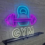 LUMINÁRIA PAINEL NEON LED - GYM- 50x63 - Imagem 2