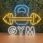 LUMINÁRIA PAINEL NEON LED - GYM- 50x63
