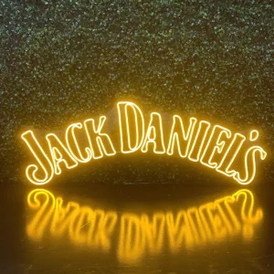 LUMINÁRIA PAINEL NEON LED-JACK DANIEL`S- 36x100